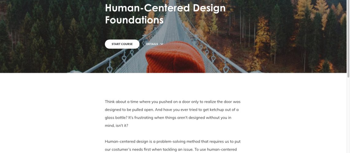 Human Centered Design foundations