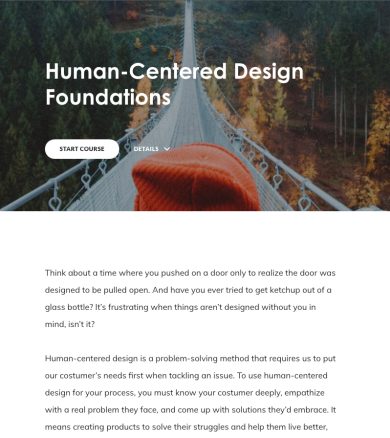 Human-Centered Design Foundations