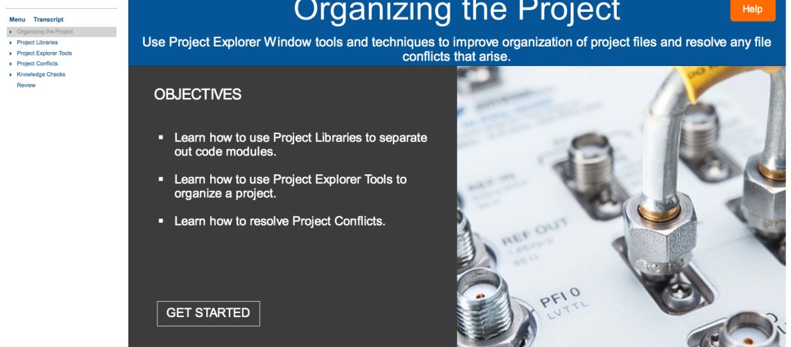 Organizing the Project